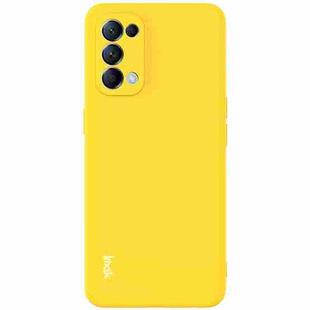 For OPPO Reno5 5G IMAK UC-2 Series Shockproof Full Coverage Soft TPU Case(Yellow)