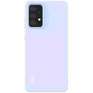 For Samsung Galaxy A52 5G / 4G IMAK UC-2 Series Shockproof Full Coverage Soft TPU Case(Purple)