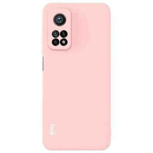 For Xiaomi Mi 10T Pro 5G / Mi 10T 5G / Redmi K30S IMAK UC-2 Series Shockproof Full Coverage Soft TPU Case(Pink)