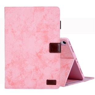 For iPad Pro 11 inch (2018) Business Style Horizontal Flip Leather Case, with Holder & Card Slot & Photo Frame & Sleep / Wake-up Function(Pink)