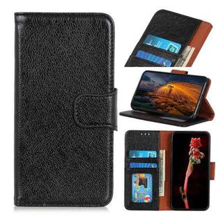 For Motorola Moto G Play (2021) Nappa Texture Horizontal Flip Leather Case with Holder & Card Slots & Wallet(Black)