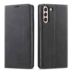 For Samsung Galaxy S21 5G Forwenw Dream Series Oil Edge Strong Magnetism Horizontal Flip Leather Case with Holder & Card Slots & Wallet & Photo Frame(Black)