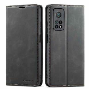 For Xiaomi Mi 10T Pro Forwenw Dream Series Oil Edge Strong Magnetism Horizontal Flip Leather Case with Holder & Card Slots & Wallet & Photo Frame(Black)