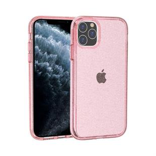 For iPhone 11 Pro Max Shockproof Terminator Style Glitter Powder Protective Case(Pink)