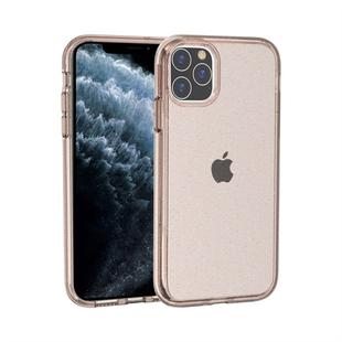 For iPhone 11 Pro Max Shockproof Terminator Style Glitter Powder Protective Case(Gold)