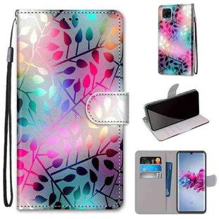 For ZTE Axon 11 5G Coloured Drawing Cross Texture Horizontal Flip PU Leather Case with Holder & Card Slots & Wallet & Lanyard(Translucent Glass)