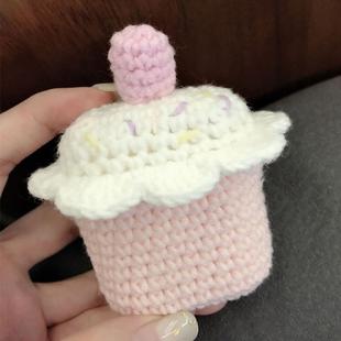 Knitted Cute Cartoon Plush Doll Protective Case for Apple AirPods 1/2