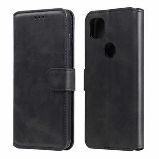 For Google Pixel 4a Classic Calf Texture PU + TPU Horizontal Flip Leather Case, with Holder & Card Slots & Wallet(Black)