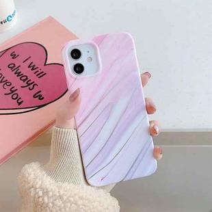 For iPhone 11 Frosted Laser TPU Protective Case (Gradient Pink)