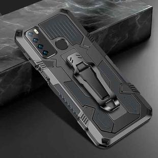 For Infinix Note7 Lite / Hot 9 Machine Armor Warrior Shockproof PC + TPU Protective Case(Space Gray)