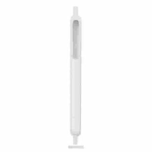 Pure Color Silicone Anti-lost Stylus Protective Case for Apple Pencil 1 / 2(White)