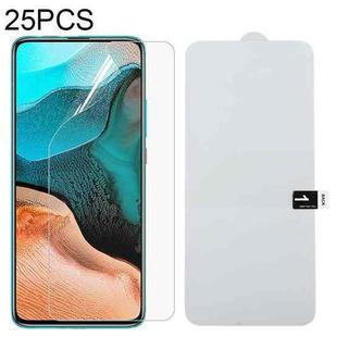 For Xiaomi Redmi K30 Pro 25 PCS Full Screen Protector Explosion-proof Front Hydrogel Film