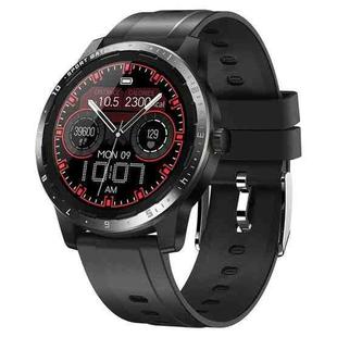 HAMTOD V200 1.28 inch HD Color Screen Smart Sport Watch, Support Multiple Sports Modes / Message Push / Heart Rate Monitoring / Sleep Monitoring / Blood Pressure Measurement(Black)