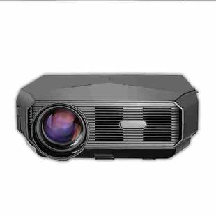 TRANSJEE A4300 1280x720P 3200 ANSI Lumens Portable Home Theater LED HD Digital Projector, Plug Type: AU Plug(Black)