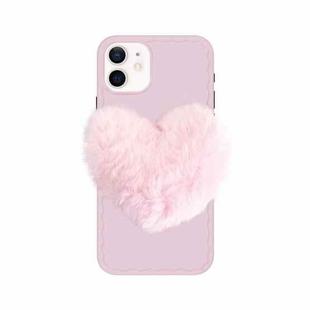 Love Hairball Colorful Wave Soft Case For iPhone 12 Pro(Light Pink)