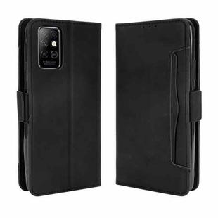For Infinix Note 8 / X692 Wallet Style Skin Feel Calf Pattern Leather Case with Separate Card Slots(Black)