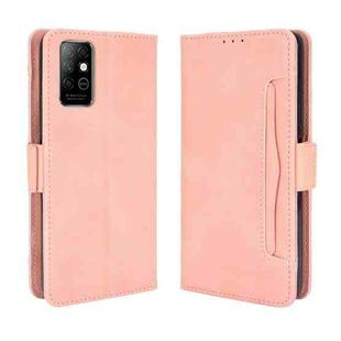 For Infinix Note 8 / X692 Wallet Style Skin Feel Calf Pattern Leather Case with Separate Card Slots(Pink)