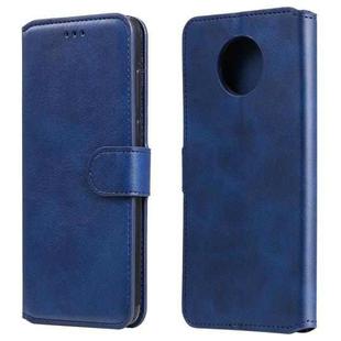 For Xiaomi Redmi Note 9T / Note 9 5G Classic Calf Texture PU + TPU Horizontal Flip Leather Case with Holder & Card Slots & Wallet(Blue)