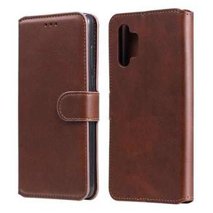 For Samsung Galaxy A32 5G Classic Calf Texture PU + TPU Horizontal Flip Leather Case with Holder & Card Slots & Wallet(Brown)