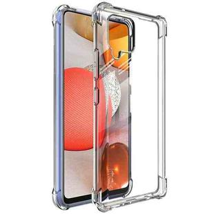 For Samsung Galaxy A42 5G IMAK All-inclusive Shockproof Airbag TPU Case with Screen Protector(Transparent)