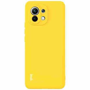 For Xiaomi Mi 11 5G IMAK UC-2 Series Shockproof Full Coverage Soft TPU Case(Yellow)