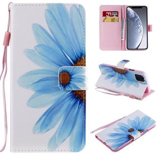 For iPhone 11 Pro Max Painted Pattern Horizontal Flip Leather Case, with Wallet & Holder & Card Slots & Lanyard(Sunflower)