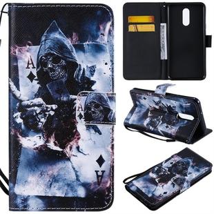 For LG Stylo 5 Painted Pattern Horizontal Flip Leather Case, with Wallet & Holder & Card Slots & Lanyard(Magician)