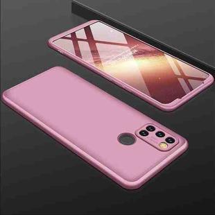 For OPPO Realme 7i / C17 GKK Three Stage Splicing Full Coverage PC Case(Rose Gold)