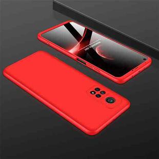 For Xiaomi Mi 10T 5G / 10T Pro 5G / Redmi K30S GKK Three Stage Splicing Full Coverage PC Case(Red)