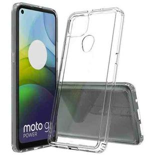 For Motorola Moto G9 Power Shockproof Scratchproof TPU + Acrylic Protective Case(Transparent)