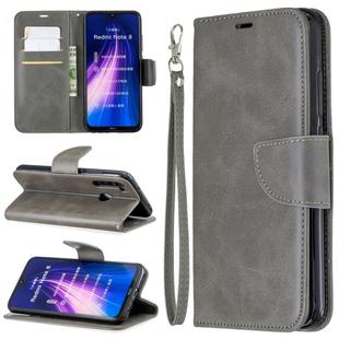 For Huawei Mate 30 Pro Retro Lambskin Texture Pure Color Horizontal Flip PU Leather Case with Holder & Card Slots & Wallet & Lanyard(Grey)