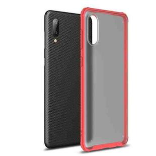 For Samsung Galaxy A02 Four-corner Shockproof TPU + PC Protective Case(Red)