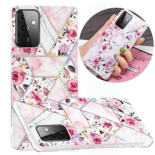 For Samsung Galaxy A72 5G / 4G Plating TPU Protective Case(Rose)