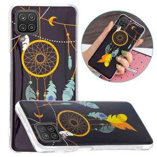 For Samsung Galaxy A12(EU Version) Luminous TPU Mobile Phone Protective Case(Black Wind Chimes)
