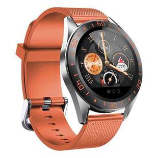 GT105 1.22 inch Touch Screen IP67 Waterproof Smart Watch, Support Blood Pressure Monitoring / Sleep Monitoring / Heart Rate Monitoring(Orange)