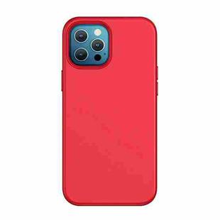 For iPhone 12 Pro Max TOTUDESIGN AA-159 Brilliant Series MagSafe Liquid Silicone Protective Case(Red)