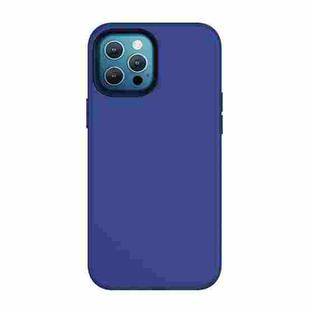 For iPhone 12 Pro Max TOTUDESIGN AA-159 Brilliant Series MagSafe Liquid Silicone Protective Case(Blue)