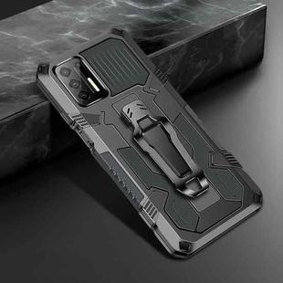 For Motorola Moto G Stylus (2021) Machine Armor Warrior Shockproof PC + TPU Protective Case(Gray)