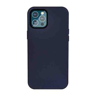 For iPhone 12 TOTUDESIGN Royal Series PU Leather Case(Blue)