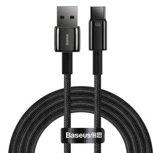 Baseus CATWJ-C01 2m USB to USB-C / Type-C Fast Charging Data Cable 66W(Black)