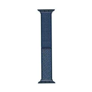 WIWU Loop Nylon Watch Band For Apple Watch Series 9&8&7 41mm / SE 3&SE 2&6&SE&5&4 40mm / 3&2&1 38mm(Blue)