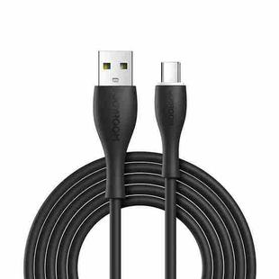 JOYROOM S-1030M8 M8 Bowling Series 3A USB to USB-C / Type-C TPE Charging Transmission Data Cable, Cable Length:1m(Black)