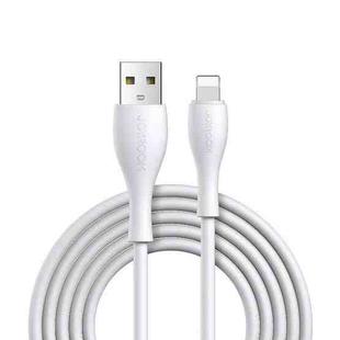 JOYROOM S-2030M8 M8 Bowling Series 2.4A USB to 8 Pin TPE Charging Transmission Data Cable, Cable Length:2m(White)