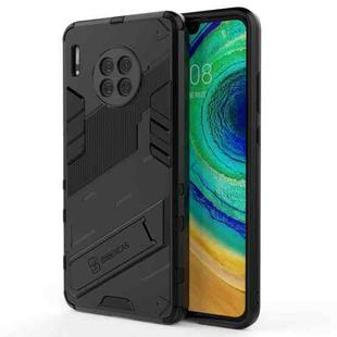 For Huawei Mate 30 Punk Armor 2 in 1 PC + TPU Shockproof Case with Invisible Holder(Black)