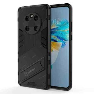 For Huawei Mate 40 Punk Armor 2 in 1 PC + TPU Shockproof Case with Invisible Holder(Black)