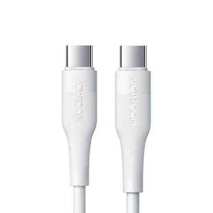 JOYROOM S-1830M3 60W PD Type-C / USB-C to Type-C / USB-C Fast Charging Data Cable, Length:1.8m(White)