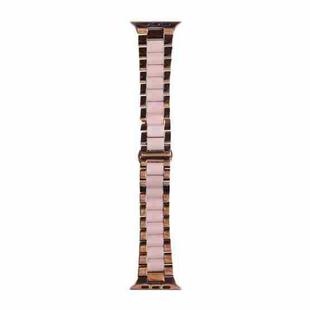 WIWU Resin Watch Band For Apple Watch Series 9&8&7 41mm / SE 3&SE 2&6&SE&5&4 40mm / 3&2&1 38mm(Pink)