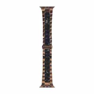 WIWU Resin Watch Band For Apple Watch Ultra 49mm&Watch Ultra 2 49mm / Series 9&8&7 45mm / SE 3&SE 2&6&SE&5&4 44mm / 3&2&1 42mm(Black)