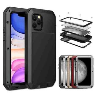 For iPhone 11 Metal Armor Triple Proofing  Protective Case(Black)