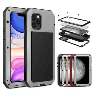 For iPhone 11 Metal Armor Triple Proofing  Protective Case(Silver)